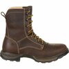 Durango Maverick XP Waterproof Lacer Work Boot, OILED BROWN, W, Size 8.5 DDB0174